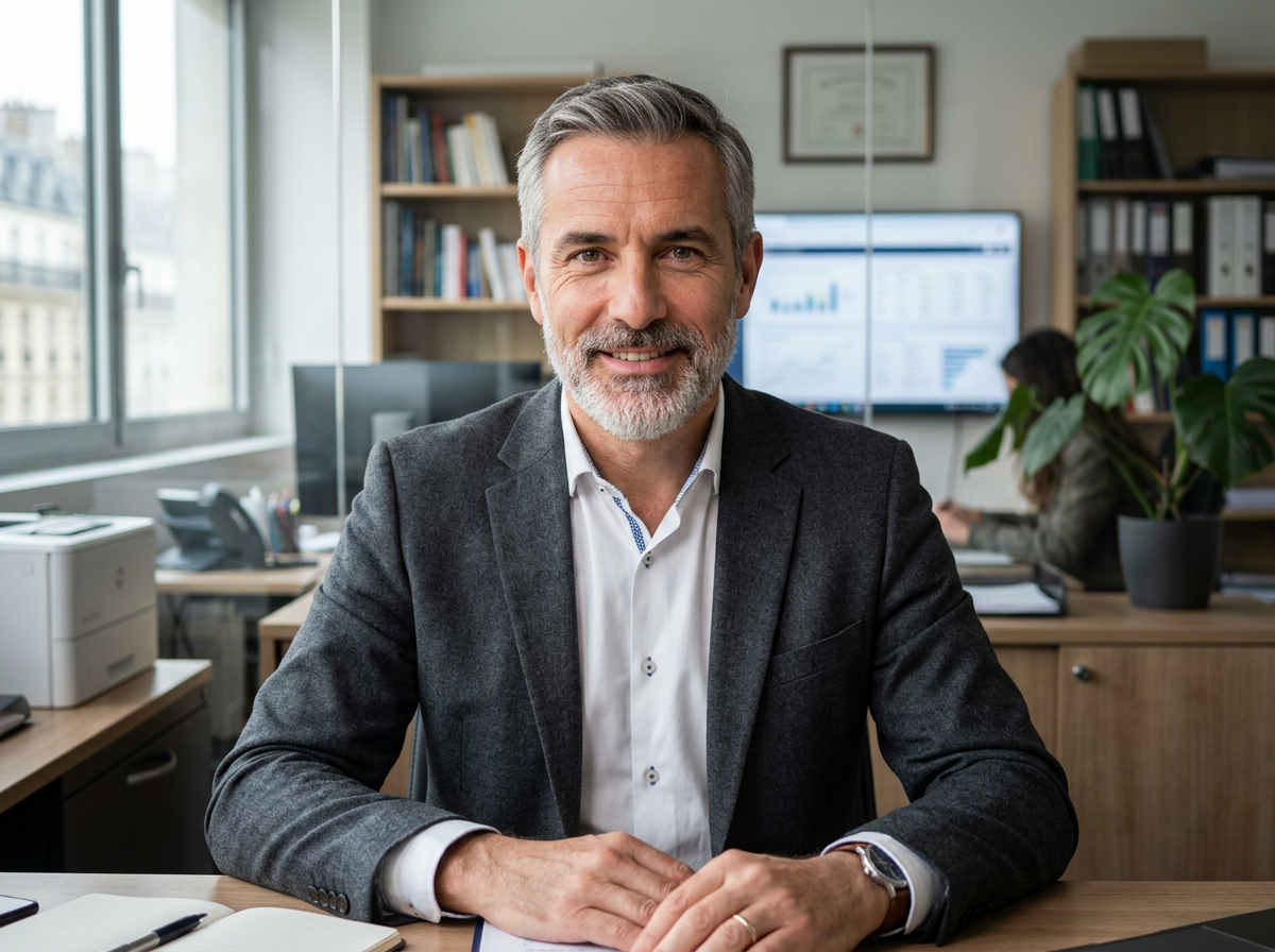 Avatar IA Askesia menant un entretien simulé